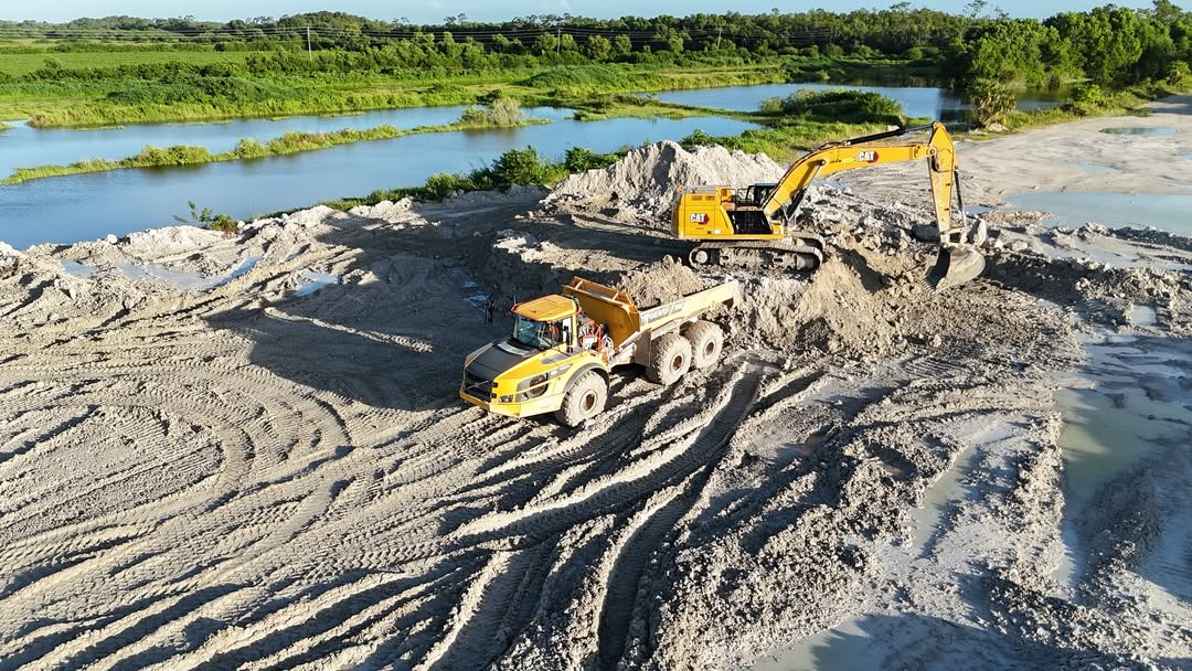 Excavation and earthmoving project in Southwest Florida by Hector Tractor LLC